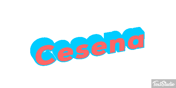 Cesena Text effect