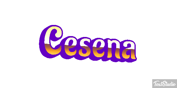 Cesena Text effect
