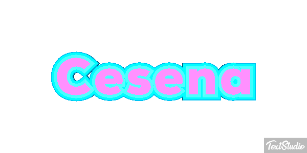 Cesena Text effect