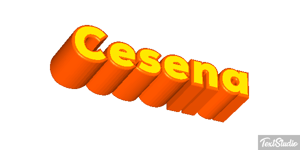 Cesena Text effect