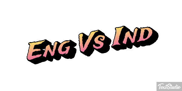 Eng Vs Ind Efecto de texto