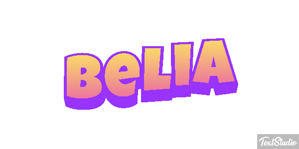 Belia Text effect