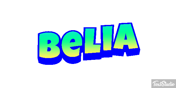 Belia Text effect
