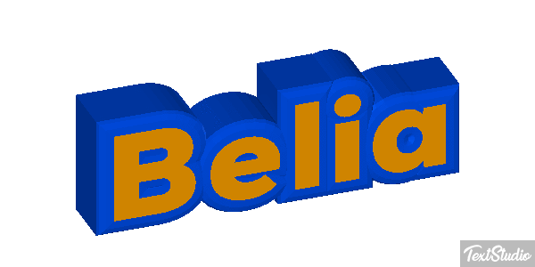 Belia Text effect