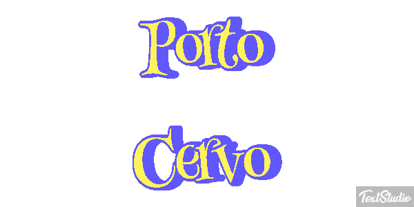 Porto Cervo Effetto testo