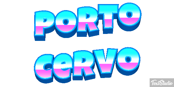 Porto Cervo Effetto testo