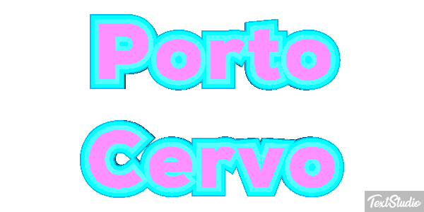 Porto Cervo Effetto testo