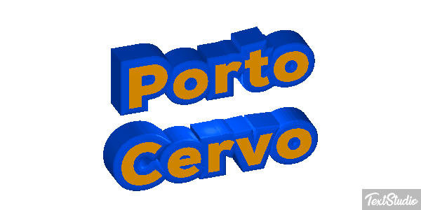Porto Cervo Effetto testo