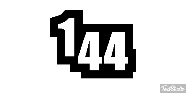 144 Metin efekti