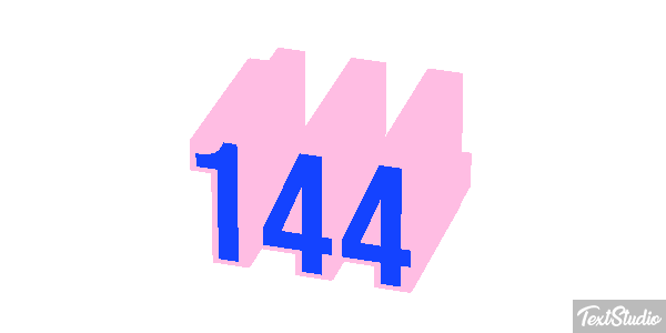 144 Metin efekti