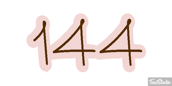 144 Metin efekti