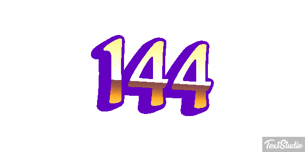 144 Metin efekti