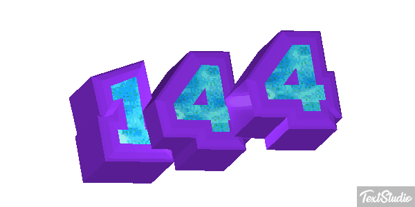 144 Metin efekti