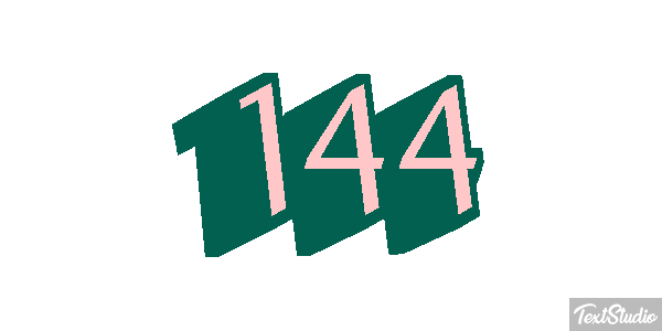 144 Metin efekti