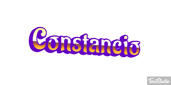 Constancio Efecto de texto