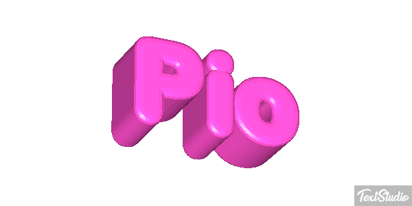 Pio Effetto testo