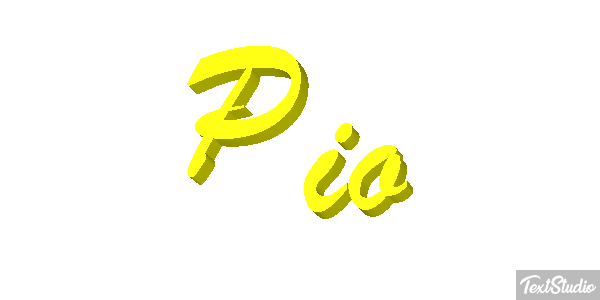 Pio Effetto testo