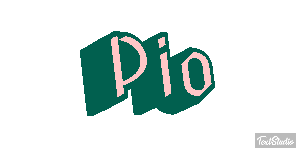 Pio Effetto testo