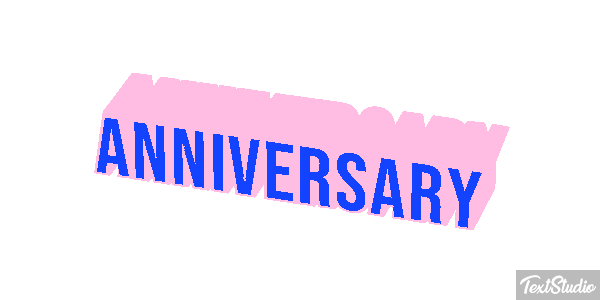 Anniversary Effetto testo