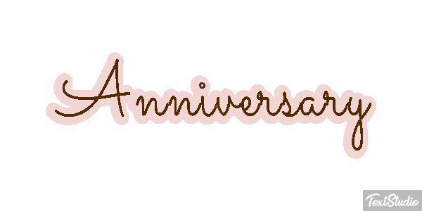 Anniversary Effetto testo