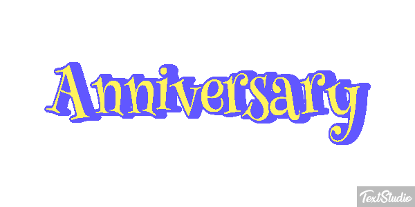 Anniversary Effetto testo