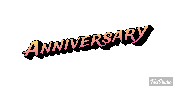 Anniversary Effetto testo