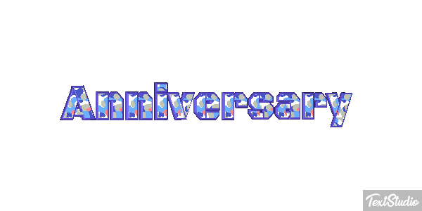 Anniversary Effetto testo