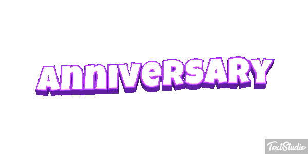 Anniversary Effetto testo