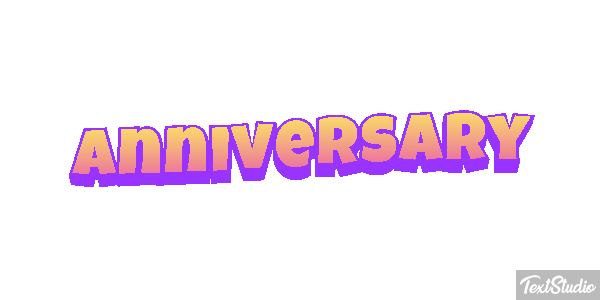 Anniversary Effetto testo