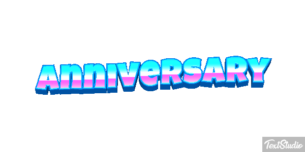 Anniversary Effetto testo