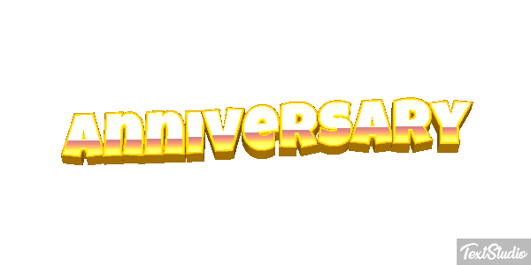 Anniversary Effetto testo