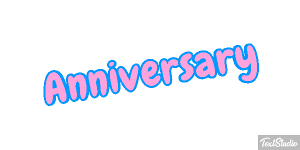 Anniversary Effetto testo
