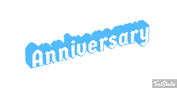 Anniversary Effetto testo