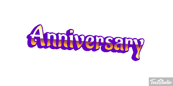 Anniversary Effetto testo