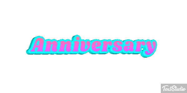 Anniversary Effetto testo