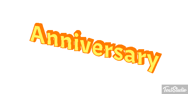 Anniversary Effetto testo