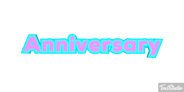 Anniversary Effetto testo