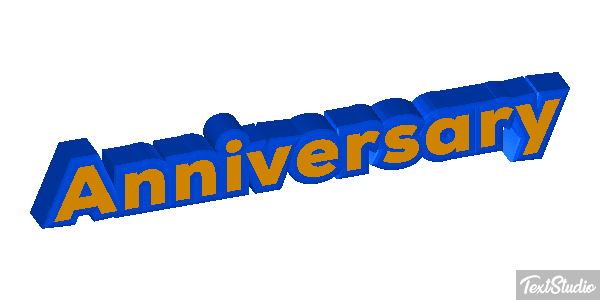 Anniversary Effetto testo