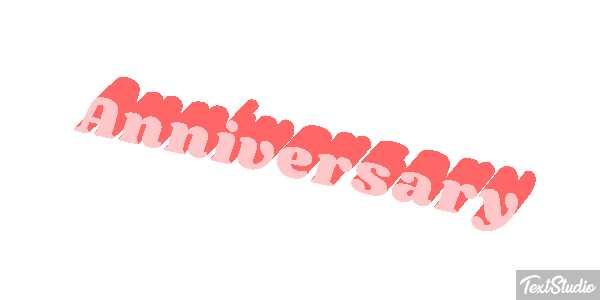 Anniversary Effetto testo