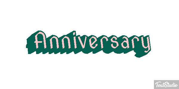 Anniversary Effetto testo