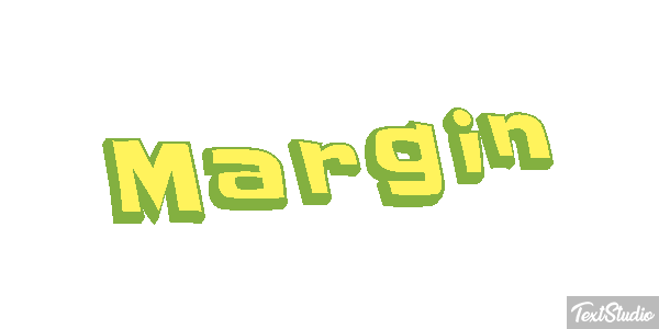 Margin Metin efekti