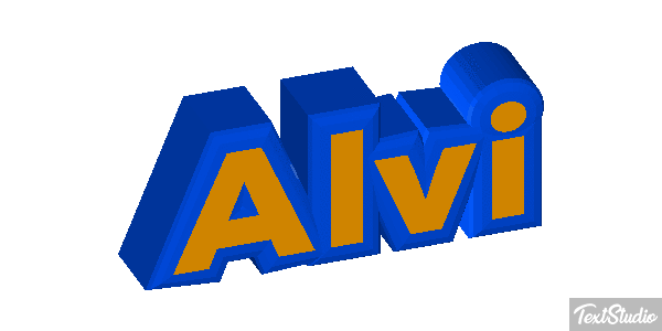 Alvi Text effect