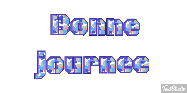 Bonne journée Effet de texte