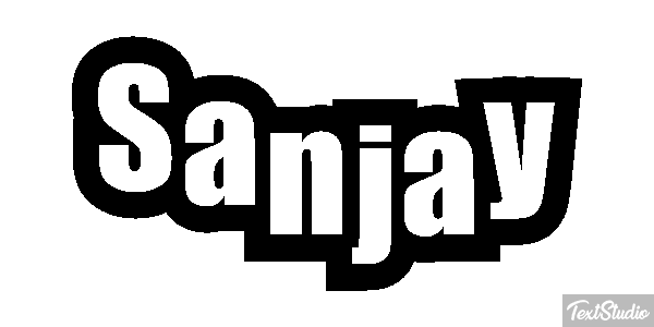 Sanjay Text effect