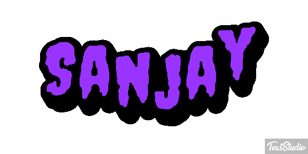 Sanjay Text effect