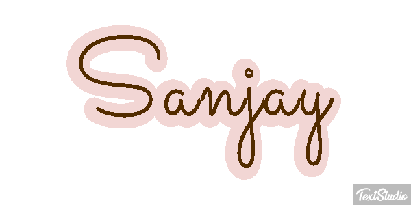 Sanjay Text effect