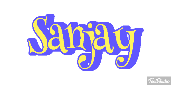Sanjay Text effect