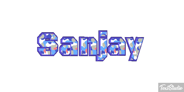 Sanjay Text effect