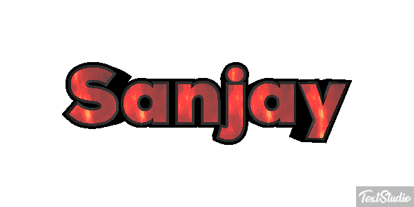 Sanjay Text effect