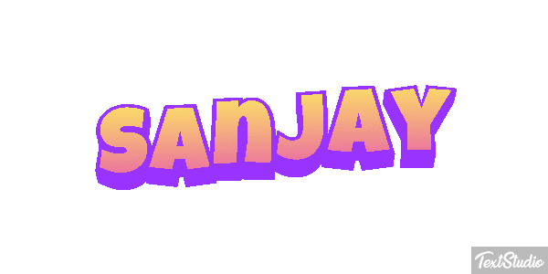 Sanjay Text effect